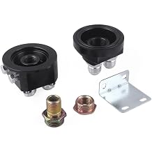 Male Oil Filter Relocation Sandwich Adapter Kit, 3/4"x16 & 20x1.5 Aluminum Car Engine Thread T-6 Aluminum for Cooler Gauge(Black)