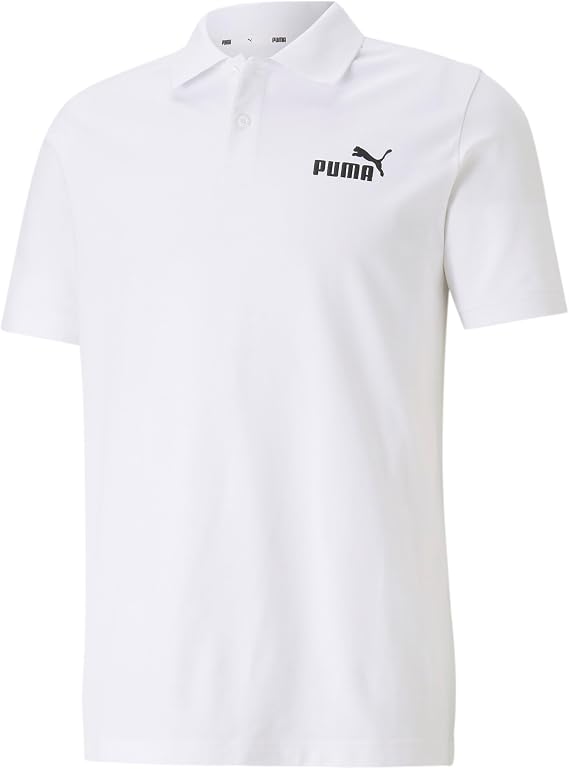Puma Short Sleeve Polo Shirt Casual ESS Piquepolo Shirt 586674 Men's