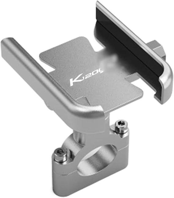 Motorcycle Refit For B&MW K1200R K1200S K1200 R S 2005 2006 2007 2008 Motorcycle CNC Handlebar Mobile Phone Holder GPS Stand Bracket JHFUIOW (Color : For K1200R 1)