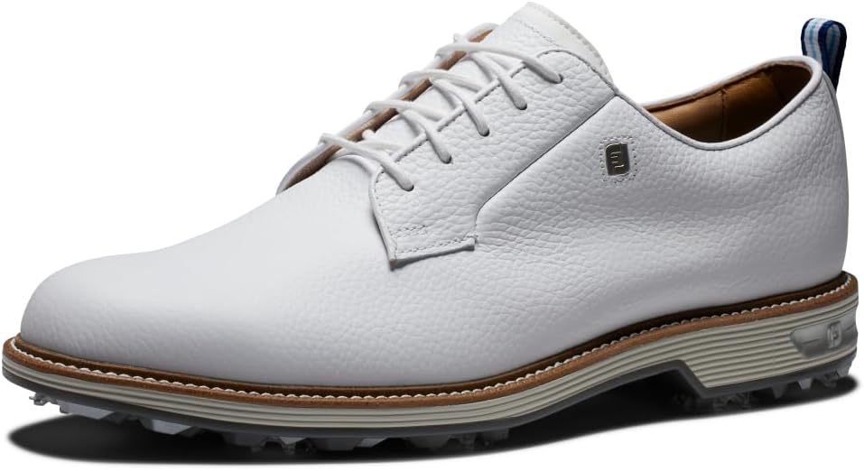 FootJoy Men's Premiere Series-Field Golf Shoe, White, 7 Wide