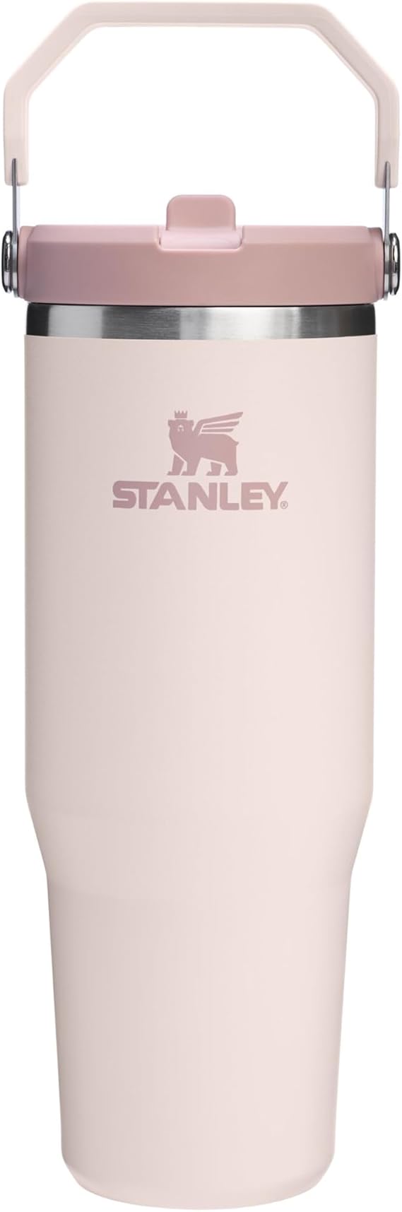 Stanley 1913 Flip Straw Water Bottle with Straw 0.89L - Rose Quartz