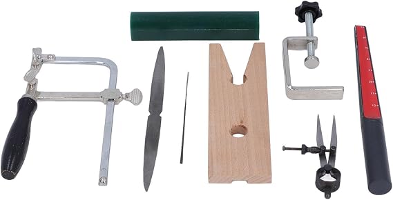 Ring Wax Carving and Casting Starter Kit, Complete Jewelry Making Tools with Saw, Wax Tubes, Files & Ruler for DIY & Professional Jewelers