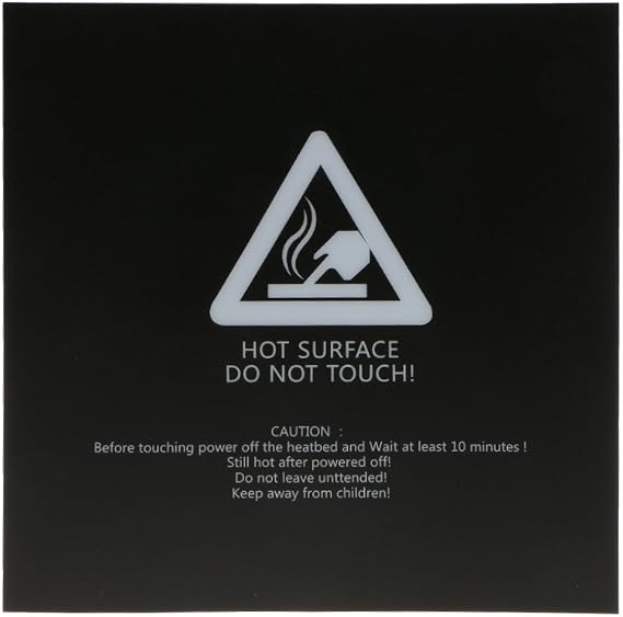 Build Surface Sticker 300x300mm for 3D Printers 1-Piece
