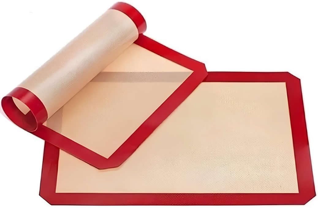 ARVALE Fırınlanabilir Silikon Pişirme Matı - Yıkanabilir Fırın Matı 30 x 40 cm