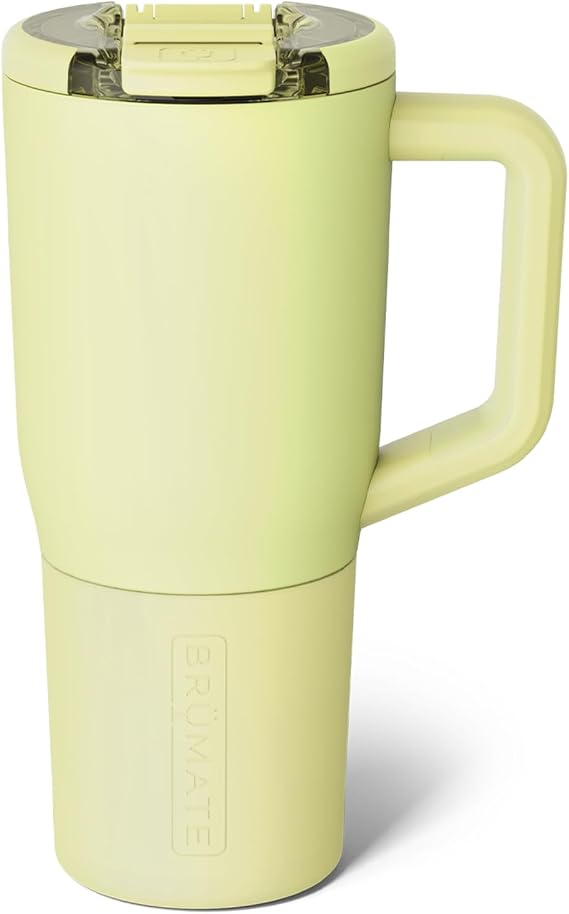 BrüMate Müv - 25oz 100% Leak Proof Insulated Coffee Mug with Handle & Lid - Stainless Steel Coffee Travel Mug - Double Walled Coffee Cup (Prickly Pear)