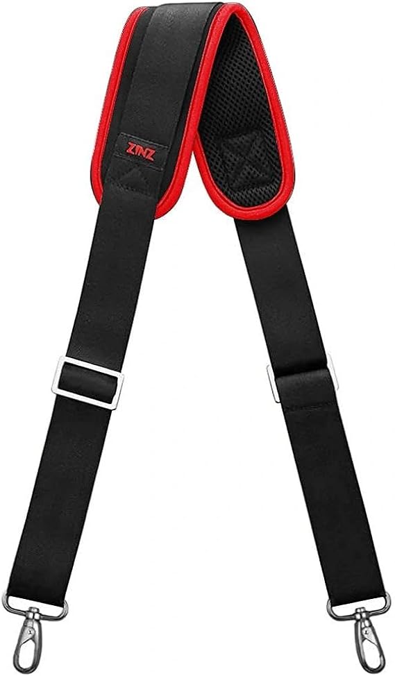 ZINZ Adjustable Bag Straps Replacement with Thick Fixed Pad