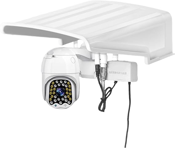 Security Camera Cover Rain Protection Sun Rain Cover Wall Mount for All Outdoor Cameras