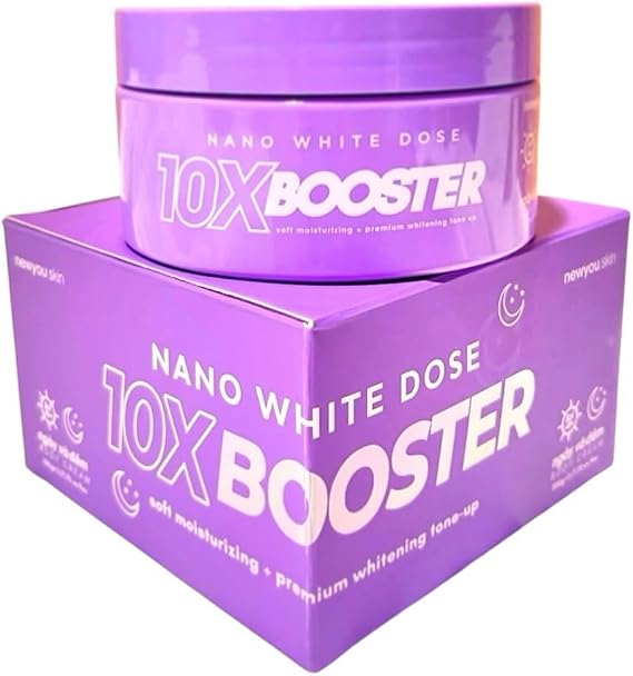 Nano White Dose 10X Booster Tone-Up Cream 230g – Hydrating & Brightening Moisturiser for Even Skin Tone, Instant Glow Effect, Lightweight Daily Face Cream for Radiant Skin