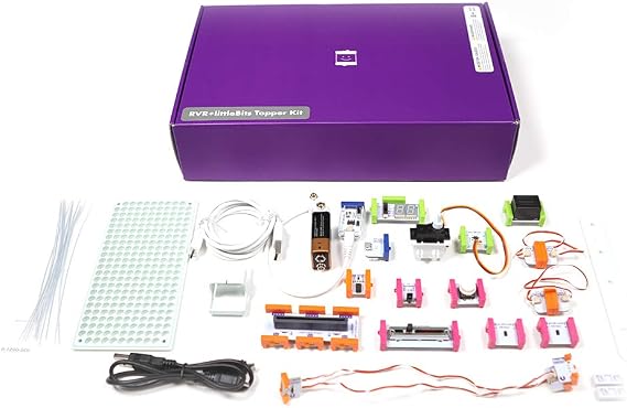 Sphero Brand Programmable Robot Kit - Sphero Topper, RVR+ Compatible, IR Sensors, micro:bit Adapter, All Terrain Treads