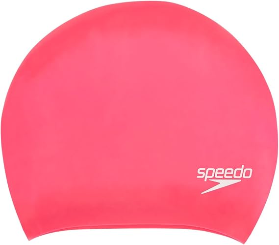 Speedo Unisex Swim Cap for Long Hair | Swim Cap | No Pull | Easy to Put on