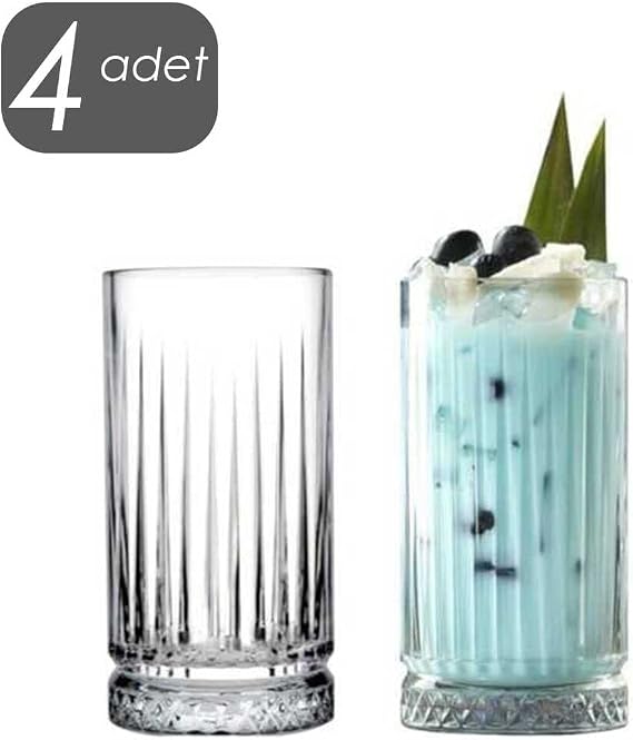 Paşabahçe ELYSIA MEŞRUBAT-LONG DRINK 280 CC 4'LÜ HEDİYELİK KUTU