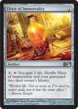 Magic The Gathering - Elixir of Immortality (209/249) - Magic 2014 - Foil
