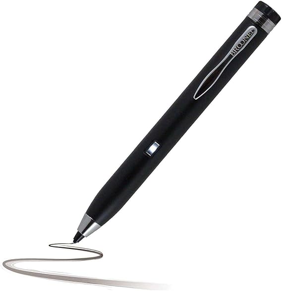 Black Fine Point Digital Active Stylus Pen - Compatible With BYYBUO SmartPad A10_L Tablet 10.1 inch Android 11 Tablet