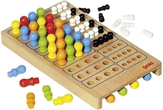 goki 56708 Master Logic Wooden Game - Logic Game for 2 Players