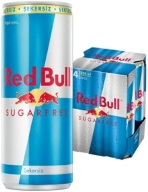 Red Bull Enerji Içeceği Şekersiz 4'Lü Paket - 4X250 Ml ( 5 Adet )