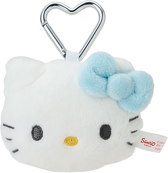 サンリオSANRIO フェイス形マスコットホルダー（I Love Hello Kitty） ハローキティ ブルー 087262