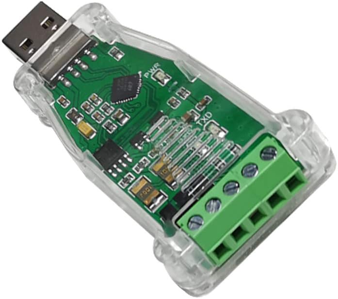 DSD TECH USB 2.0 to RS485 Serial Data Converter CP2102 Adapter for Windows 7,8,10,Linux,Mac OS
