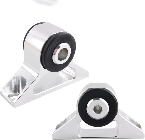 Car Engine Mounts Silver Engine Motor Mount For Mitsubishi For Lancer For EVO 4G63 1991-1995 For Eclipse For Talon For Swap Engine Mount