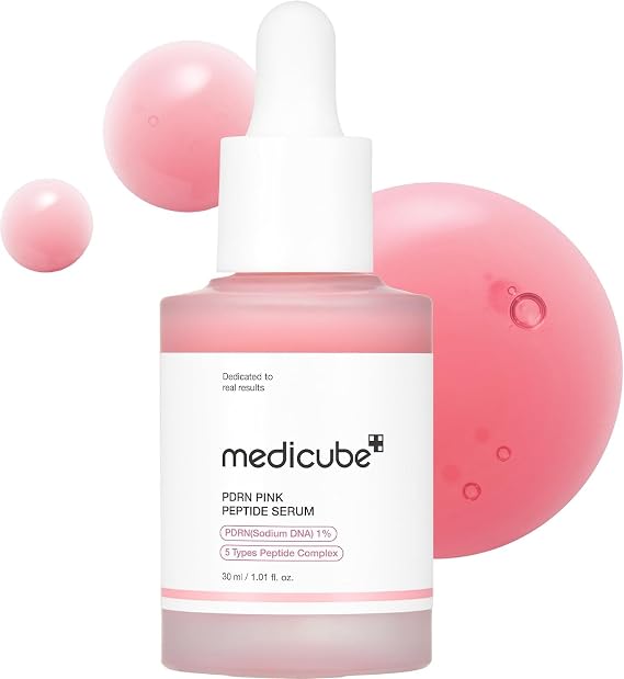 medicube PDRN Pink Peptide Serum with Salmon DNA (Pack of 2)