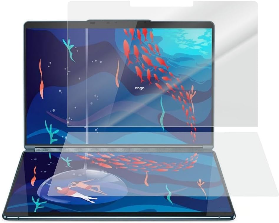 Matte Screen Protector Compatible with Engo Lenovo Yoga Book 9i Gen 8 13.3 Inch