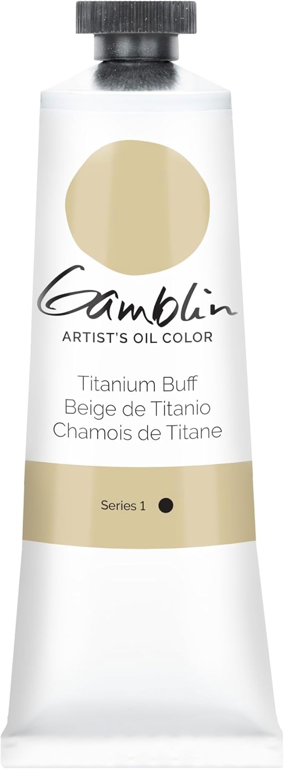 Gamblin Artist Oil 37Ml Titanium Buff