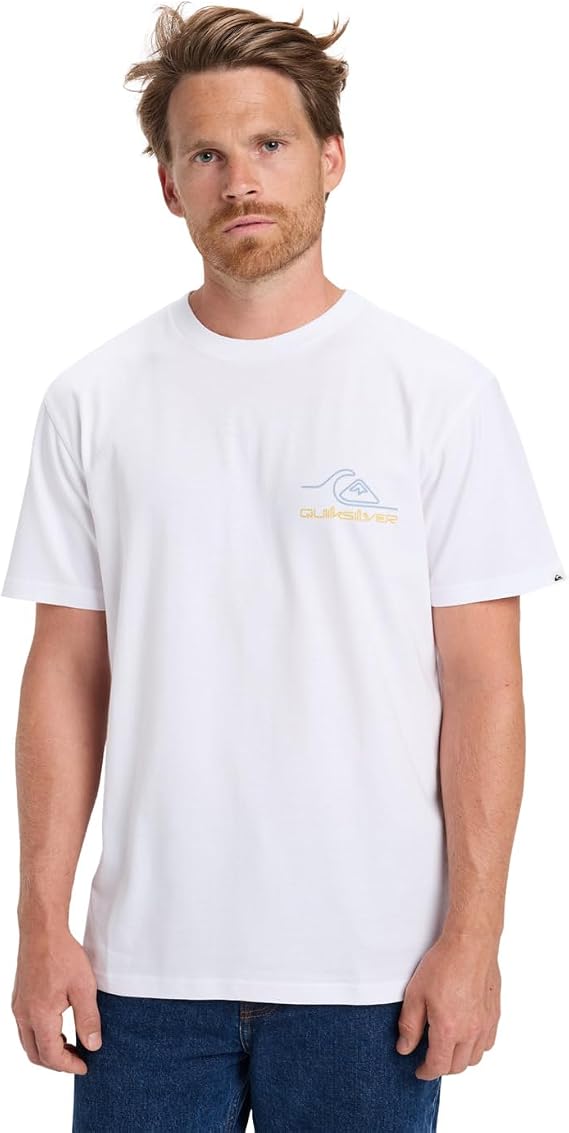Quiksilver Men's Light Waves Ss T-Shirt (Pack of 1)