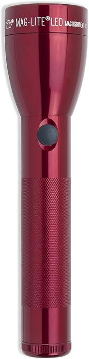 Maglite ML50L LED 2-Cell C Flashlight in Display Box, Red