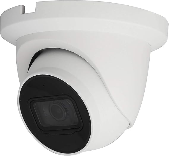 EmpireTech Security 4K 8MP 1/2.7" CMOS Starlight IVS IR Turret IP Camera,Motion Detection,Built-in IR LED,Built-in Mic,Support POE,IPC-T28IR-AS-S3 3.6MM
