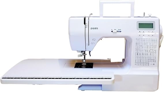 Electronic Sewing Machines Multifunctional Computer Sewing Machine, Silence, Embroidery, Locking Edge,with Accessories 100-240V For Beginners(Size:2685A)