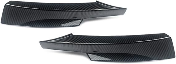 Compatible with Xuanqingyi Store Bmw E90 E91 LCI Front Bumper Lip Splitter Diffuser 3 Series 335i 328i 2009-2012 Trim Body Kit Color: Carbon Fiber Look