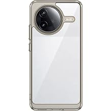 Microcase Xiaomi Redmi Poco F7 Pro/K80 Shield Serisi Darbeye Dayanıklı Yarı Esnek Plastik Tpu Kılıf - AL8100 (Füme)