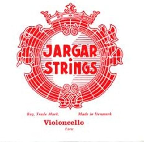 VIOLONCELLO STRIPES - Jargar (Red) (Chrome) 3rd Strong Cello 4/4