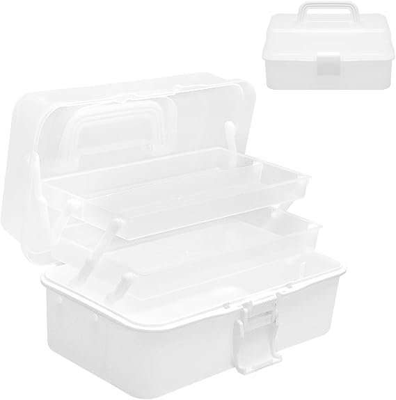 3 Layer Multipurpose Storage Box Craft Storage Boxes 26.5*15.5*13cm