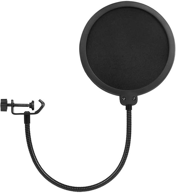 Çift Katmanlı Stüdyo İçin Mikrofon Pop Filtre Canlı Yayın, Müzik Pop Filter - FC1089