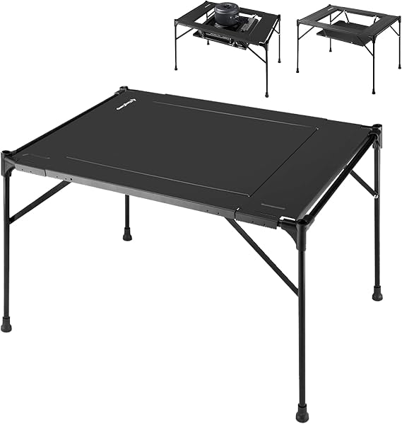 KingCamp Loes Ultralight Alüminyum Midi Katlanır Kamp Masası