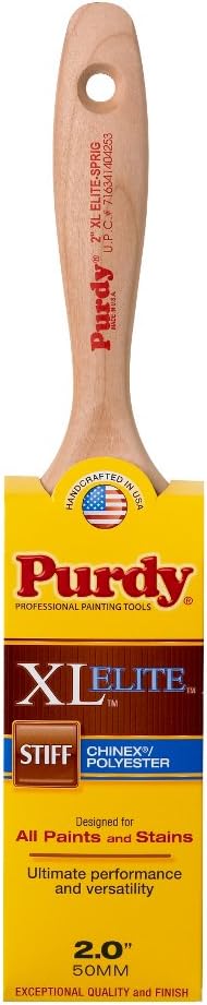 Purdy 144380520 XL Elite Flat Trim Sprig Brush (Case of 6), 2"