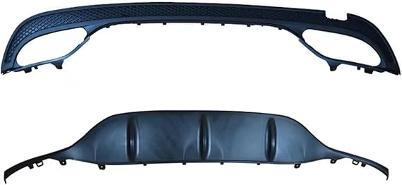 Rear Bumper Diffuser For Benz C Class A2058856238 poiler Lip Splitter