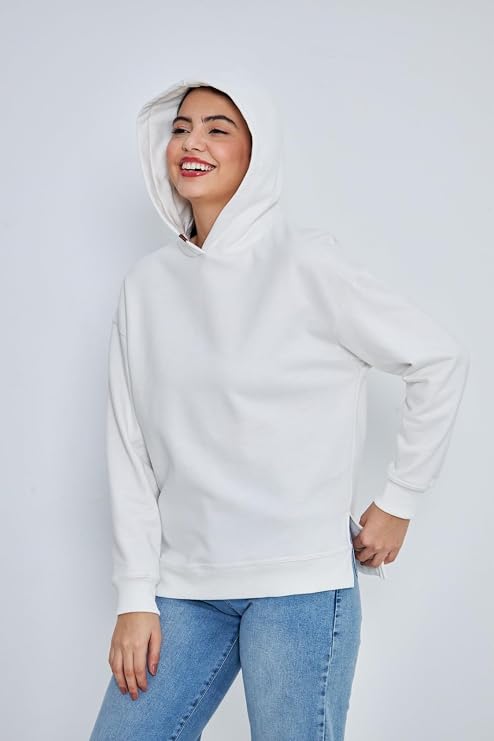 YirtmaÇli KapuŞonlu Sweatshirt