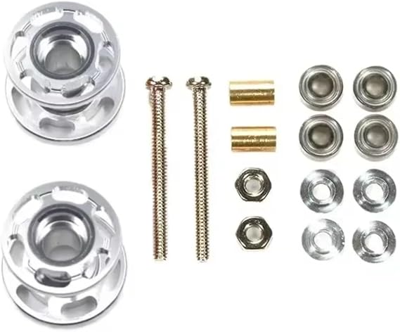 Aluminum Guide Rollers Upgrad Part Spare For Tamiya For Mini 4WD 95423 1/32