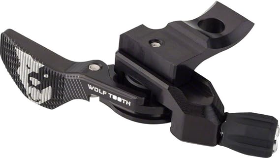 Wolf Tooth | ReMote Dropper Post Lever | Ergonomic, Lightweight, Easy to Install | Durable, Low Profile, Machined Dropper Post Lever Bike Seatpost Dropper Lever
