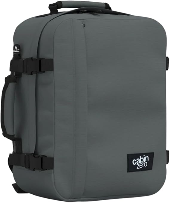 Cabinzero Classic Cabin Backpack 28L, Underseat Approved Carry On with YKK Zips and Lightweight Build, Travel Rucksack