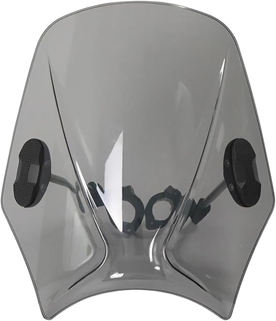 Motorcycle Windshield For INDIAN For SCOUT For BOBBER 2018-2024 For SCOUT 2015-2024 Motorcycles Custom Compact Sport Wind Deflector Retro Windshield Universal Windscreen Motorbikes(Light Grey)