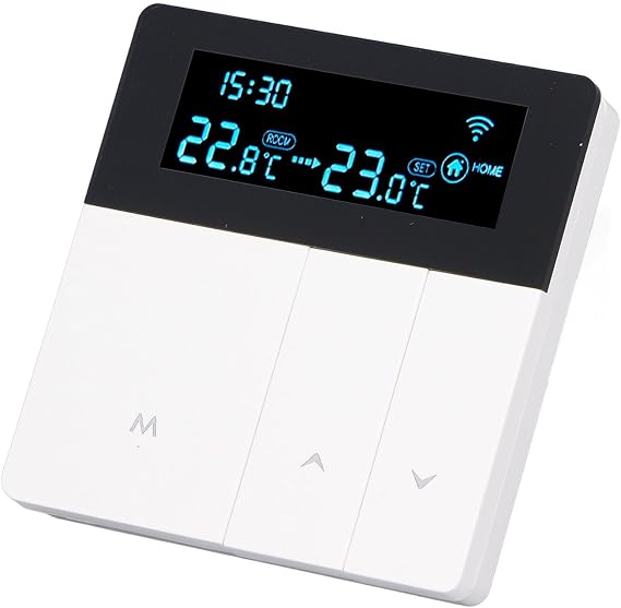 WiFi Smart Thermostat LCD Color Screen, Programmable Thermostat AC