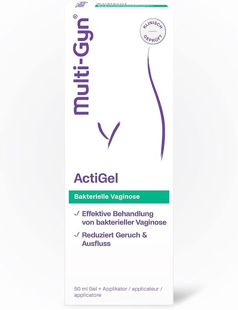 Multi-Gyn ActiGel for Bacterial Vaginosis Reduces Odour and Discharge
