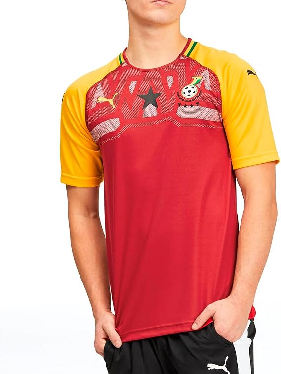 PUMA Men's Gfa Ghana Shirt Replica Athletic Shirt