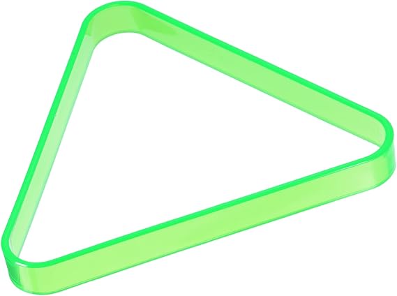 PATIKIL Pool Triangle Rack, Plastic Billiard 8-Ball Triangle Racks Pool Table Accessory for Pool Balls