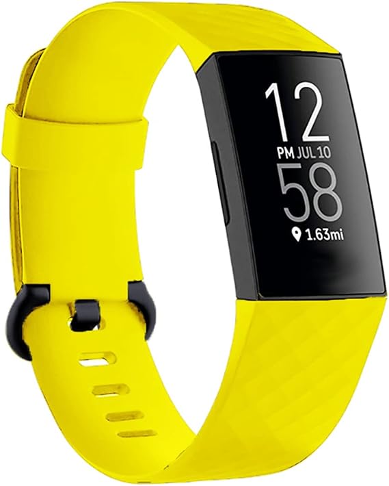 Fitbit Charge 4 / Fitbit Charge 3用交換用バンド レディース メンズ シリコン フィットネス スポーツ リストバンド レディース メンズ S L