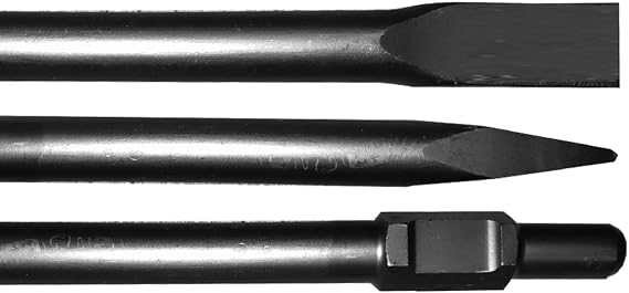 SDS HEX Chisel Set Flat Chisel Pointed Chisel Set 410 mm Chisel for Demolition Hammer Chisel Hammer