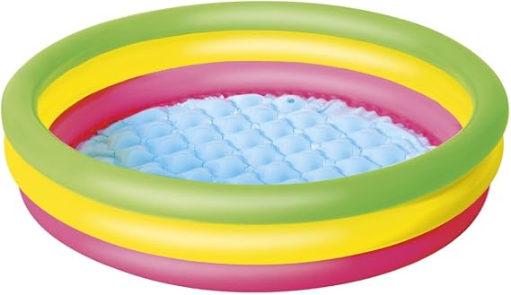 Bestway Summer 51104-17 Paddling Pool 102 x 25 cm Multi-Coloured 102 x 102 x 25 cm
