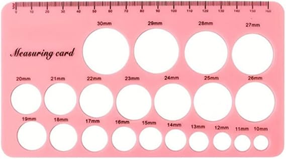 1pc/2pc Accurate Silicone Nipple Shield Sizing Tool for Breastfeeding and Bottle Feeding Measurement with Clear Markings Flange Fit Guide